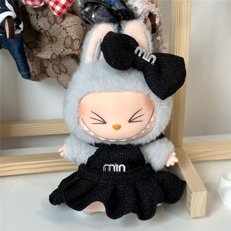 Baby Clothing Us - 15 17cm For Labubu Doll Korean