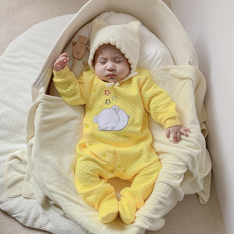 Baby Cotton Rompers Clothes Ne - Romper Onesie Baby 评论和价格