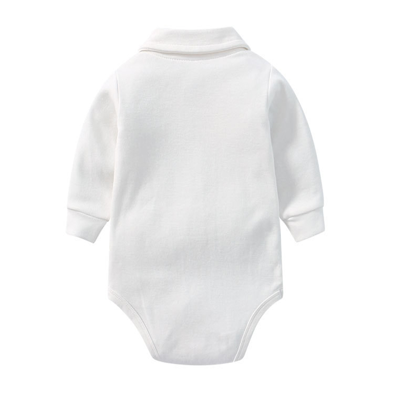 Baby Polo Collar Bodysuit 100% - Romper Onesie Baby 评论和价格