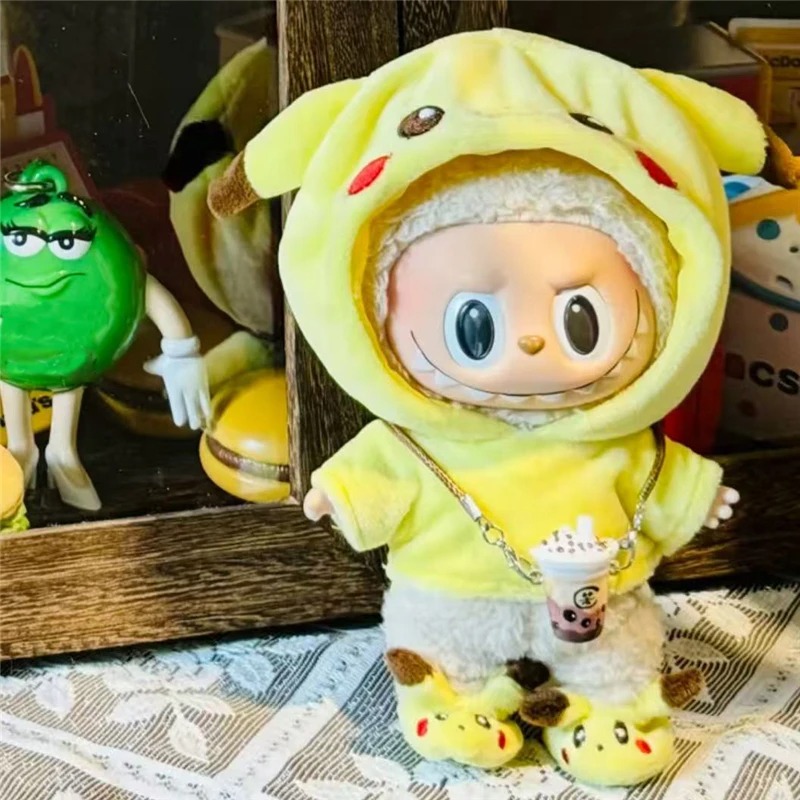 15 17cm For Labubu Doll Cartoo - Baby Clothing 评论和价格