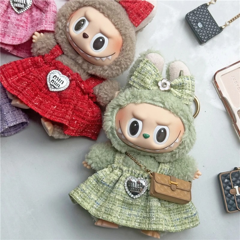 15 17cm For Labubu Doll Adorab - Baby Clothing 评论和价格