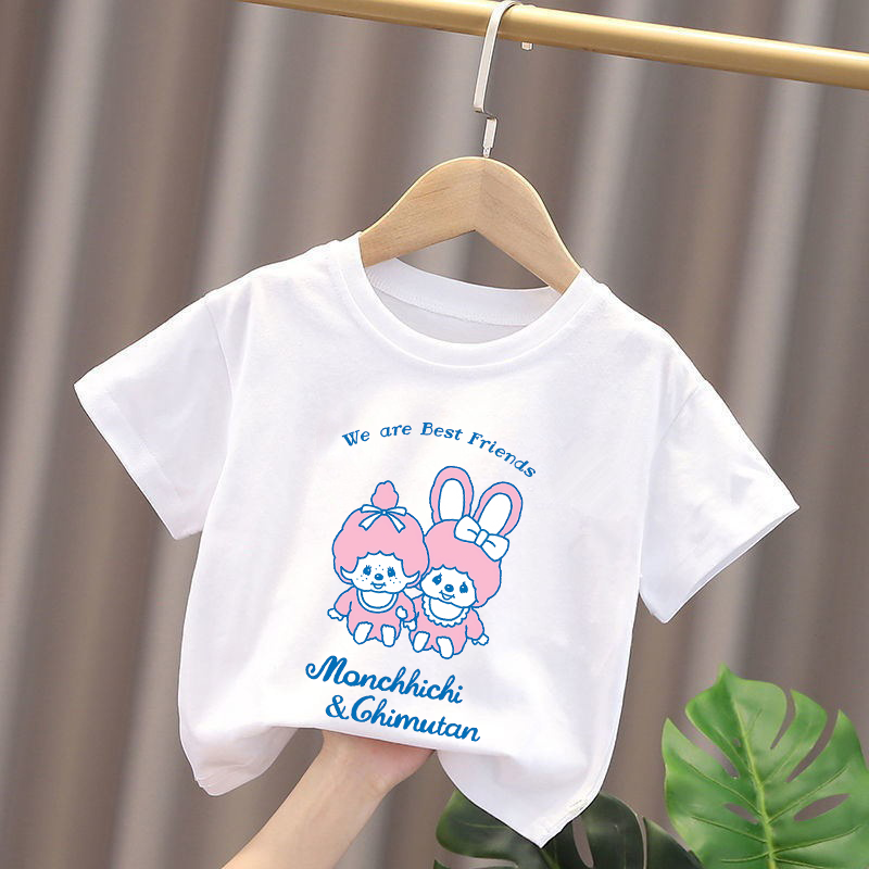 Monchhichi Kids T-shirts Anime - Baby Clothing 评论和价格
