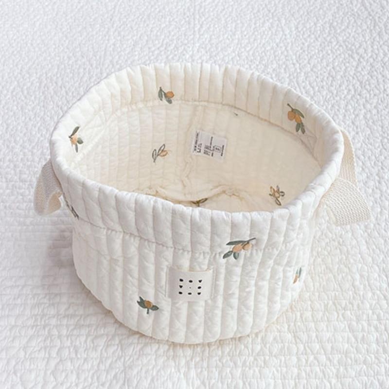 Cute Bear Embroidery Diaper Ba - Baby Clothing Basket 评论和价格