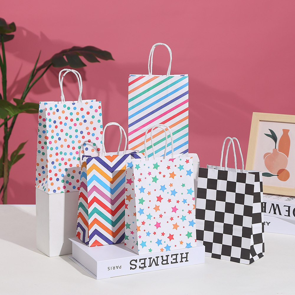 30pcs Stripe Kraft Paper Gift  - Baby Zebra Clothing 评论和价格