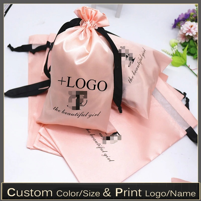 20PCS Baby Pink Silk Satin Pou - Baby Zebra Clothing 评论和价格