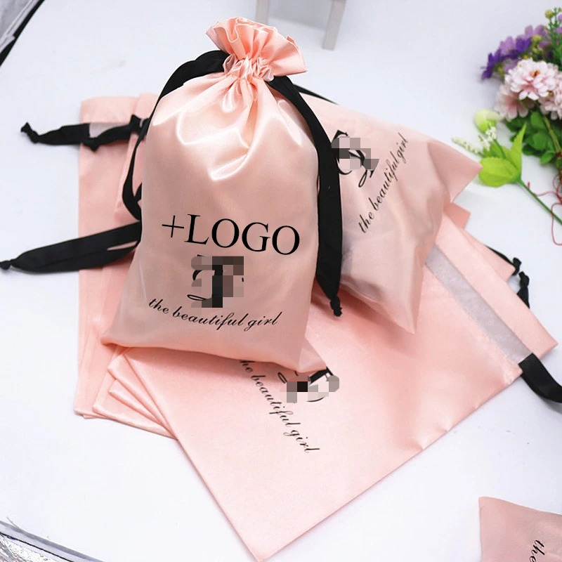 20PCS Baby Pink Silk Satin Pou - Baby Zebra Clothing 评论和价格