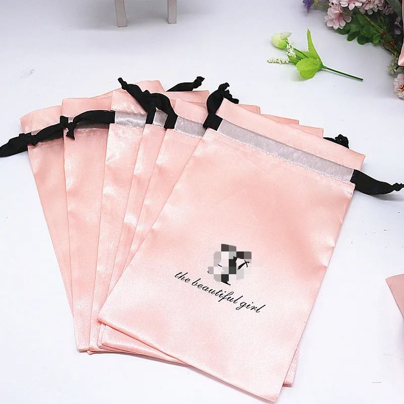20PCS Baby Pink Silk Satin Pou - Baby Zebra Clothing 评论和价格