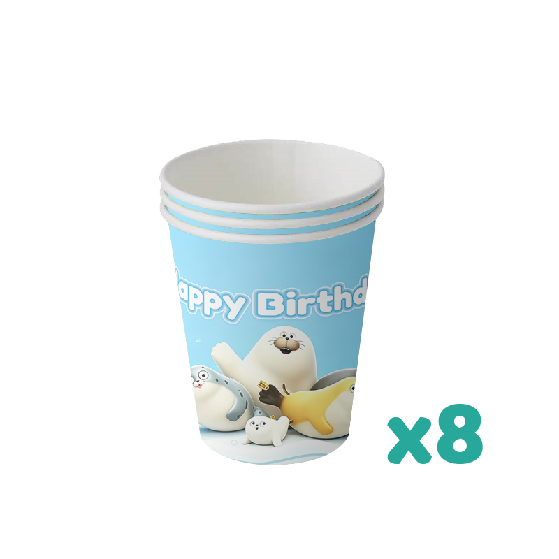 Angry Blob Seal Birthday Party - Baby Zebra Clothing 评论和价格