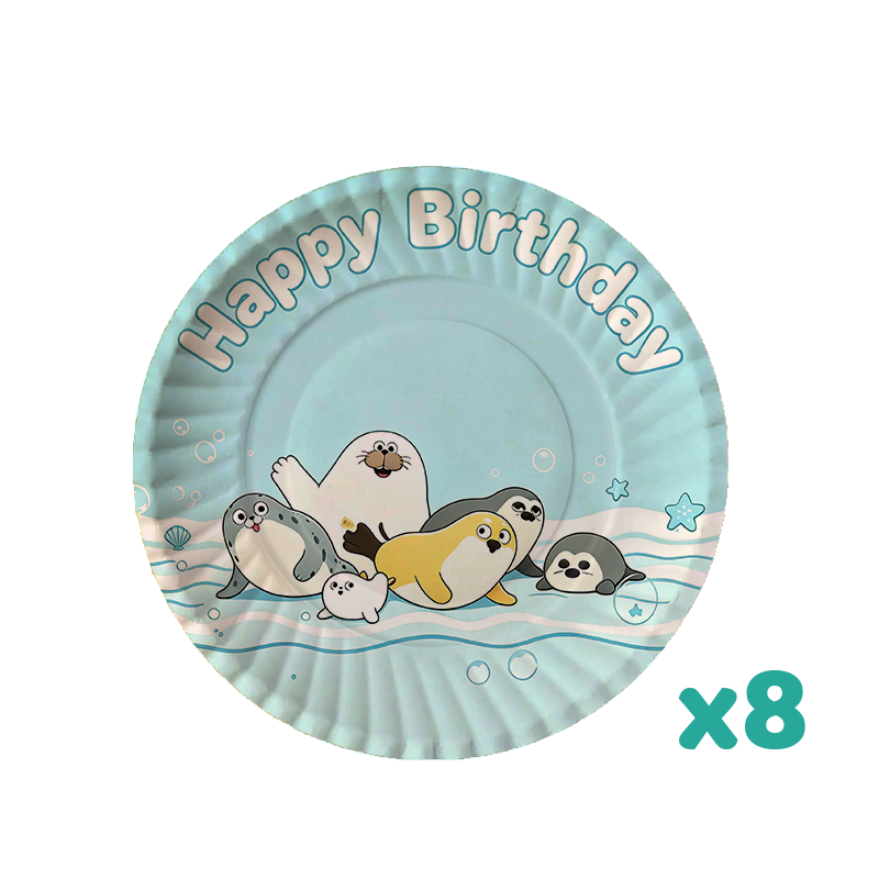 Angry Blob Seal Birthday Party - Baby Zebra Clothing 评论和价格