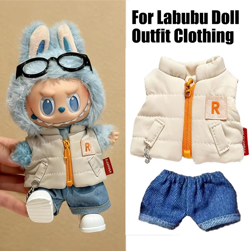 For 15 17cm Labubu Doll Solid  - Baby Clothing Us 评论和价格