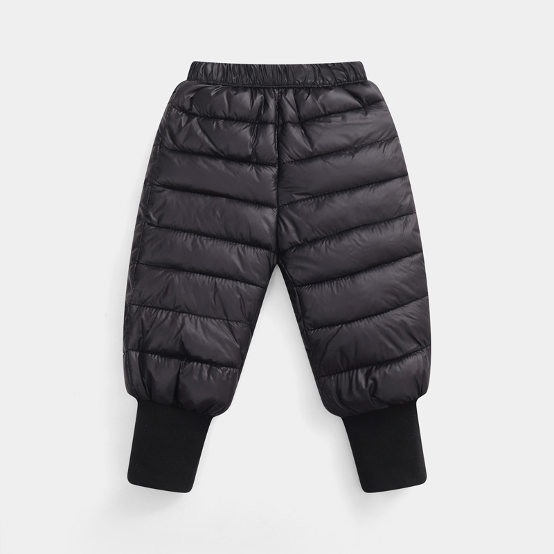 Girls Boys Warm Down Pants Win - Baby Clothing High Quality 评论和价格