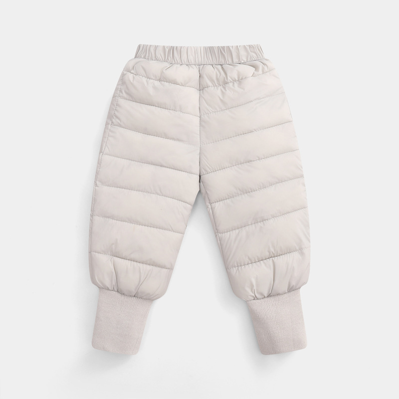 Girls Boys Warm Down Pants Win - Baby Clothing High Quality 评论和价格