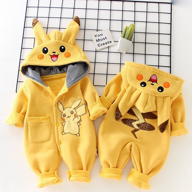 Cartoon Pocket Monsters Baby P - Romper Onesie Baby 评论和价格